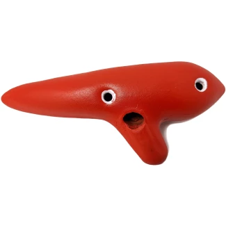 Керамична окарина- червена Керамична окарина- червена