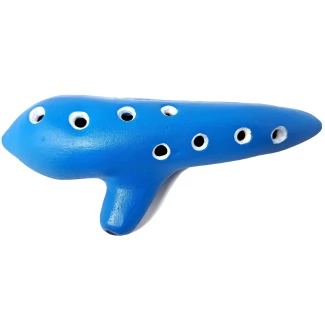 Керамична окарина- синя Керамична окарина- синя