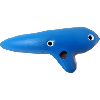 Керамична окарина- синя Керамична окарина- синя