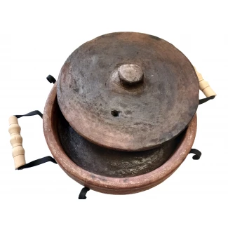 Дълбок сач ф33см.- комплект с капак и стойка