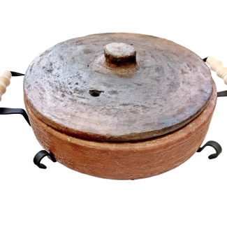 Дълбок сач ф33см.- комплект с капак и стойка