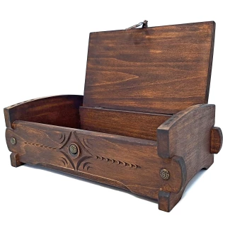 Скрин "Дуло", голям- ръчна дърворезба