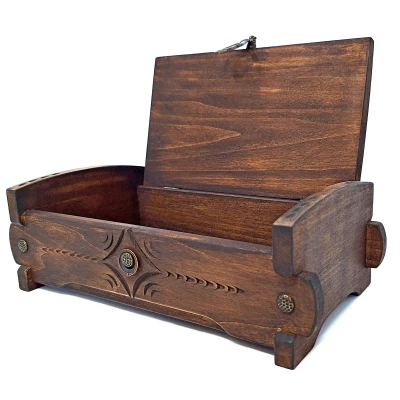 Скрин "Дуло", голям- ръчна дърворезба