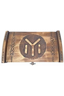 Скрин "Дуло", голям- ръчна дърворезба