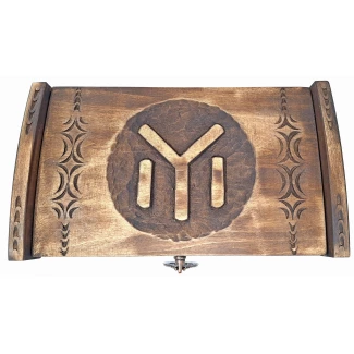 Скрин "Дуло", голям- ръчна дърворезба