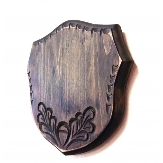 Трофейна дъска за глиги /малка/- ръчна резба Трофейна дъска за глиги /малка/- ръчна резба