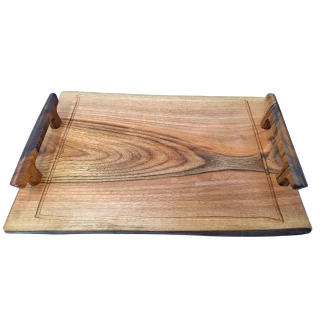 Табла за поднасяне от парен орех- средна